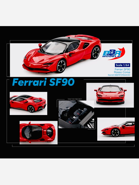 BBR Models Ferrari SF90 Rosso Corsa