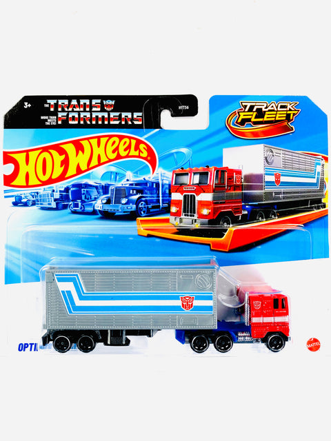 Hot Wheels 2025 Track Fleet Optimus Prime