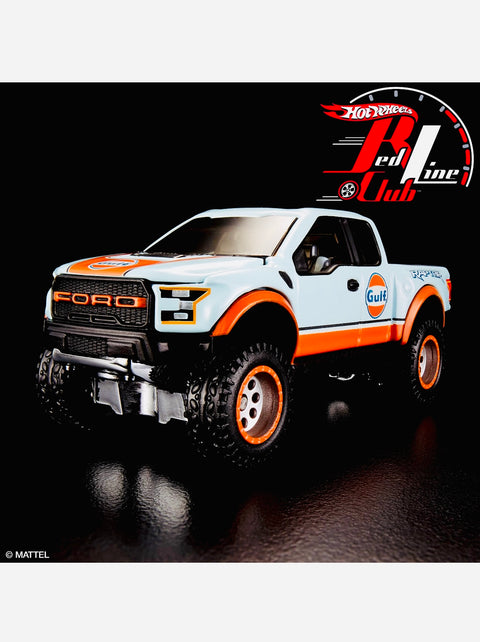 Hot Wheels 2018 RLC Gulf '17 Ford Raptor IBV/Sample - Open Box