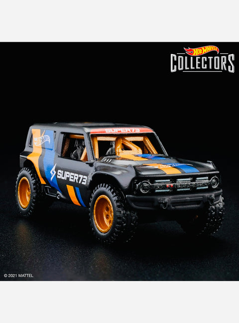 Hot Wheels 2021 HW x SUPER73 RX Ford Bronco R NIB 1 of 24- Open Box