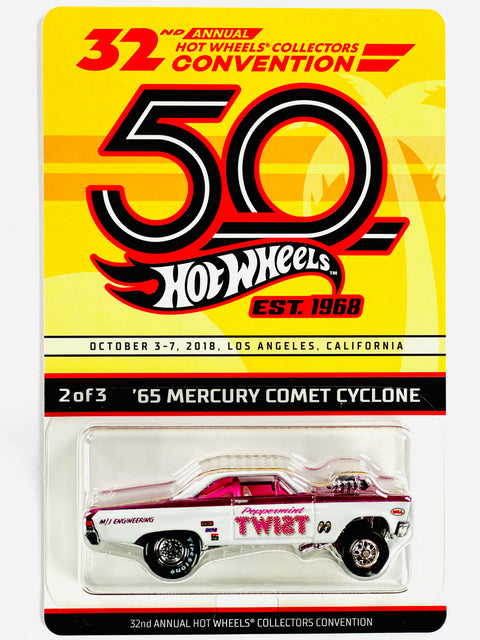 Hot Wheels 2018 32nd Collectors Convention Los Angeles '65 Mercury Comet Cyclone Sample