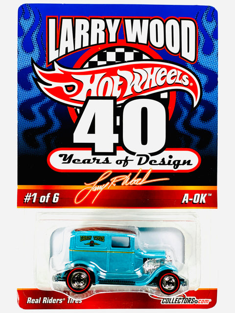 Hot Wheels 2010 RLC Exclusive Larry Wood 40 Years of Design A-OK Sample