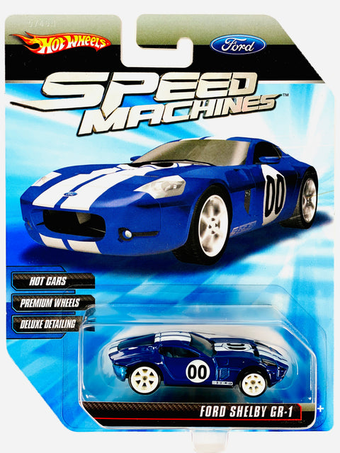 Hot Wheels 2010 Car Culture Speed Machines Ford Shelby GR-1 - Damaged Card