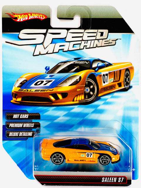 Hot Wheels 2010 Car Culture Speed Machines Saleen S7 - Damaged Card
