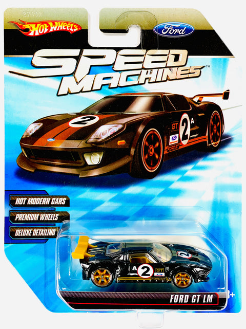 Hot Wheels 2009 Car Culture Speed Machines Ford GT LM - Damaged Card