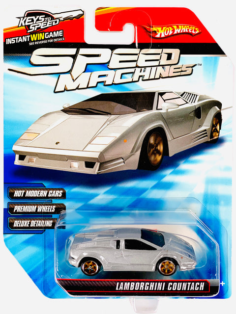Hot Wheels 2010 Car Culture Speed Machines Lamborghini Countach - Damaged Blister