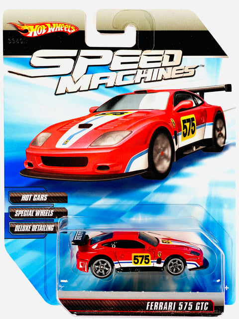 Hot Wheels 2009 Car Culture Speed Machines Ferrari 575 GTC