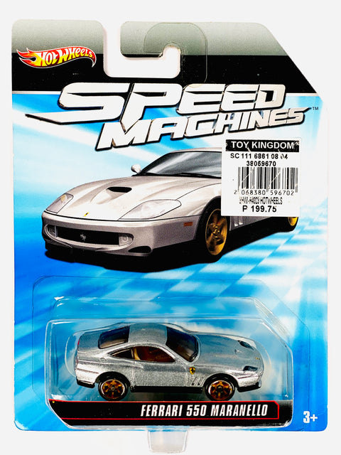 Hot Wheels 2010 Car Culture Speed Machines Ferrari 550 Maranello - Damaged Card