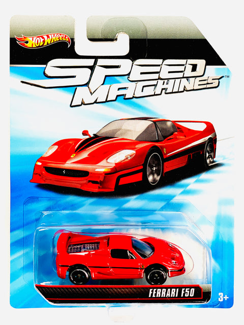 Hot Wheels 2011 Car Culture Speed Machines Ferrari F50 - Damaged Card