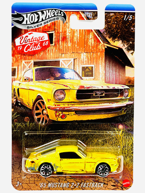 Hot Wheels 2025 Vintage Racing Club '65 Mustang 2+2 Fastback