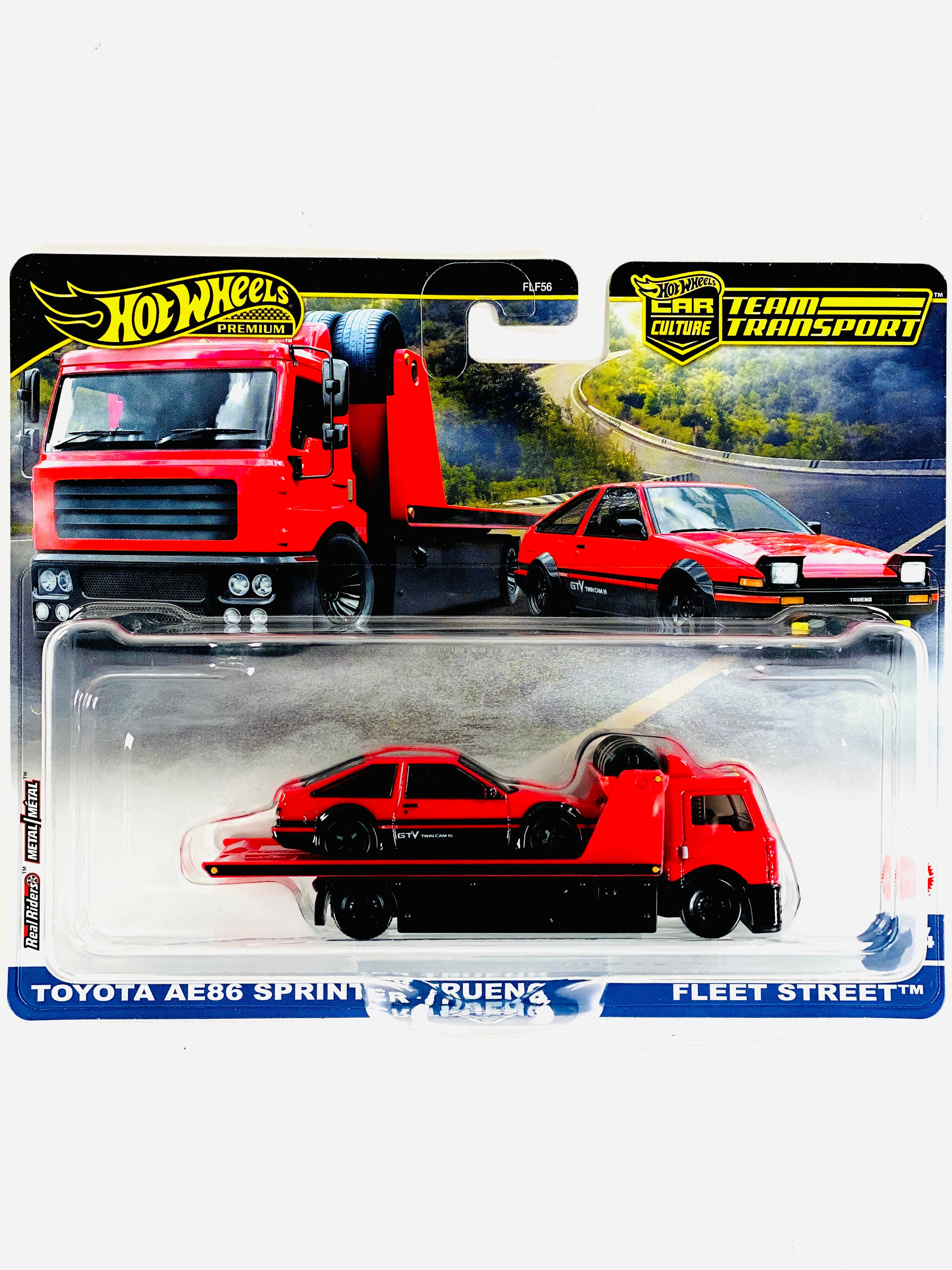 Hot Wheels 2025 Team Transport Case H Toyota AE86 Sprinter Trueno