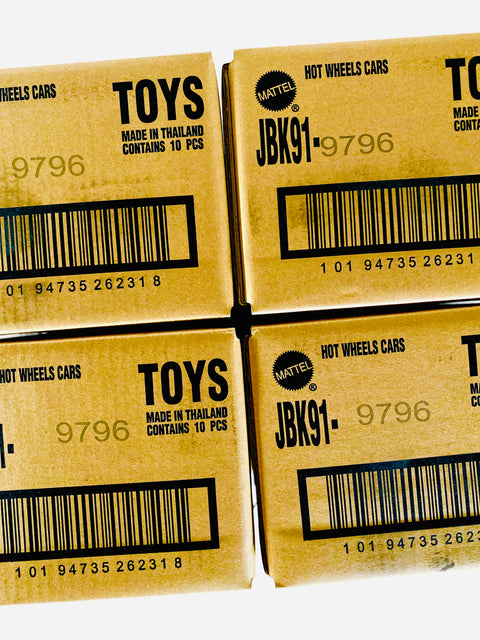 Hot Wheels 2025 Car Culture Porsche Carrera GT Factory Sealed Solid Pack (4 Cases)