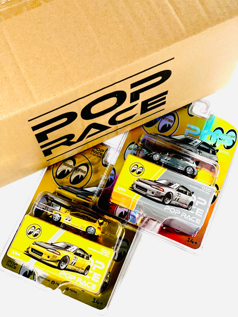 Pop Race Enigma Exclusive Mooneyes Pandem Civic EG6 V1.5 #010 Factory Sealed Case (24ct, Two Chases Included)