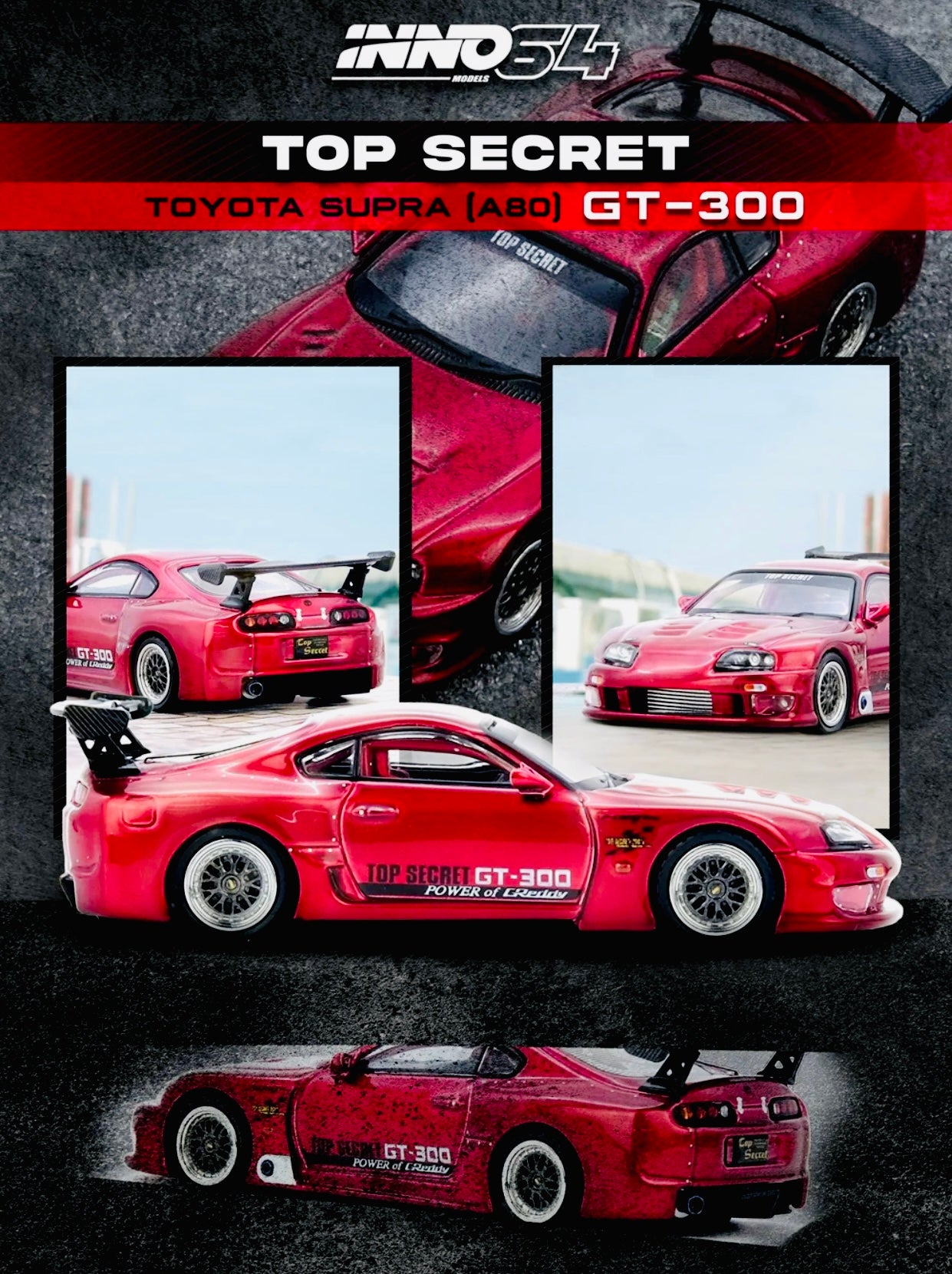 Inno64 Factory Sealed Toyota Supra (A80) 