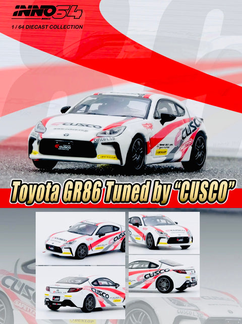 Inno64 Factory Sealed Toyota GR86 Tuned by "Cusco"