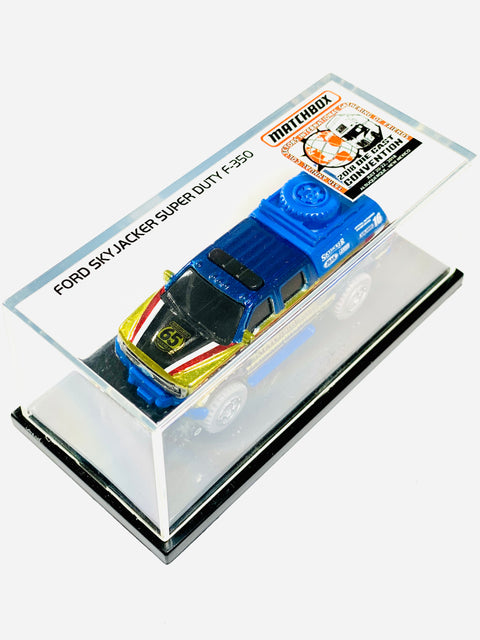 Matchbox Gathering 2018 16th Convention Albuquerque, NM Ford Skyjacker Super Duty F-350 Gold Dealer Model - No Box