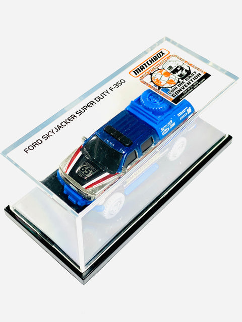 Matchbox Gathering 2018 16th Convention Albuquerque, NM Ford Skyjacker Super Duty F-350 Silver Dealer Model