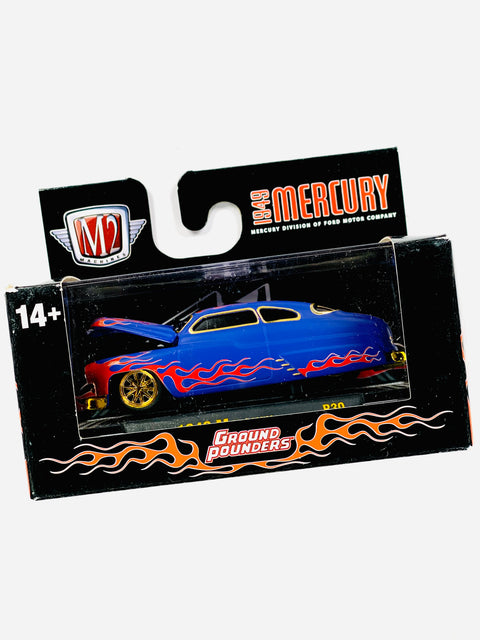 M2 Machines Auto-thentics Ground Pounders 1949 Mercury Chase - Damaged Box