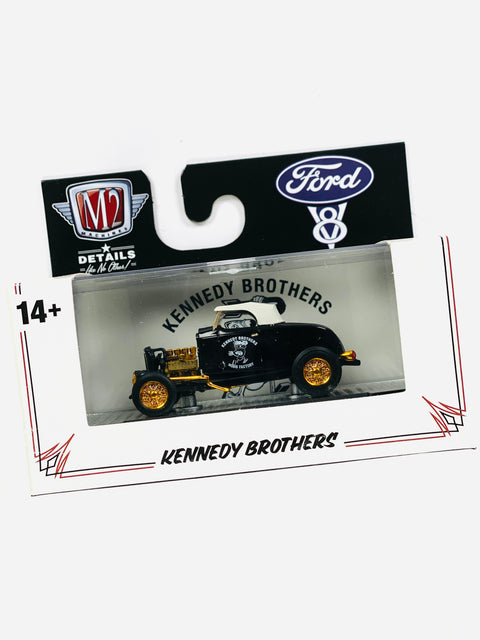 M2 Machines Auto-thentics Kennedy Brothers 1932 Ford Roadster Chase - Damaged Box