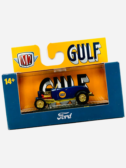 M2 Machines Auto-thentics Gulf 1932 Ford Roadster Chase - Damaged Box