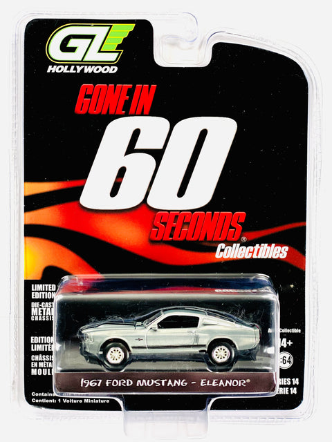 Greenlight Hollywood Gone in 60 Seconds 1967 Ford Mustang Eleanor Raw Chase