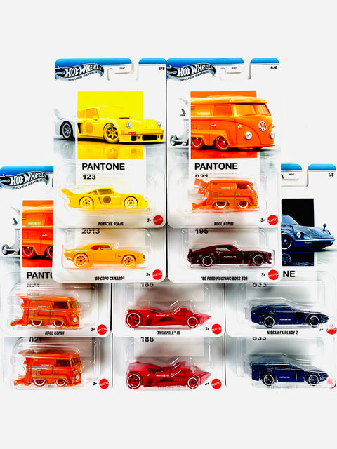 Hot Wheels 2026 Silver Series Pantone Factory Sealed Case A (10 Cars)