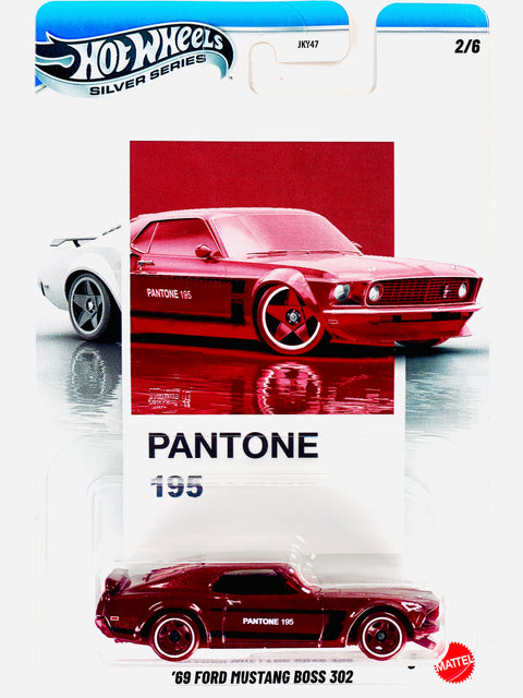 Hot Wheels 2026 Silver Series Pantone '69 Ford Mustang Boss 302