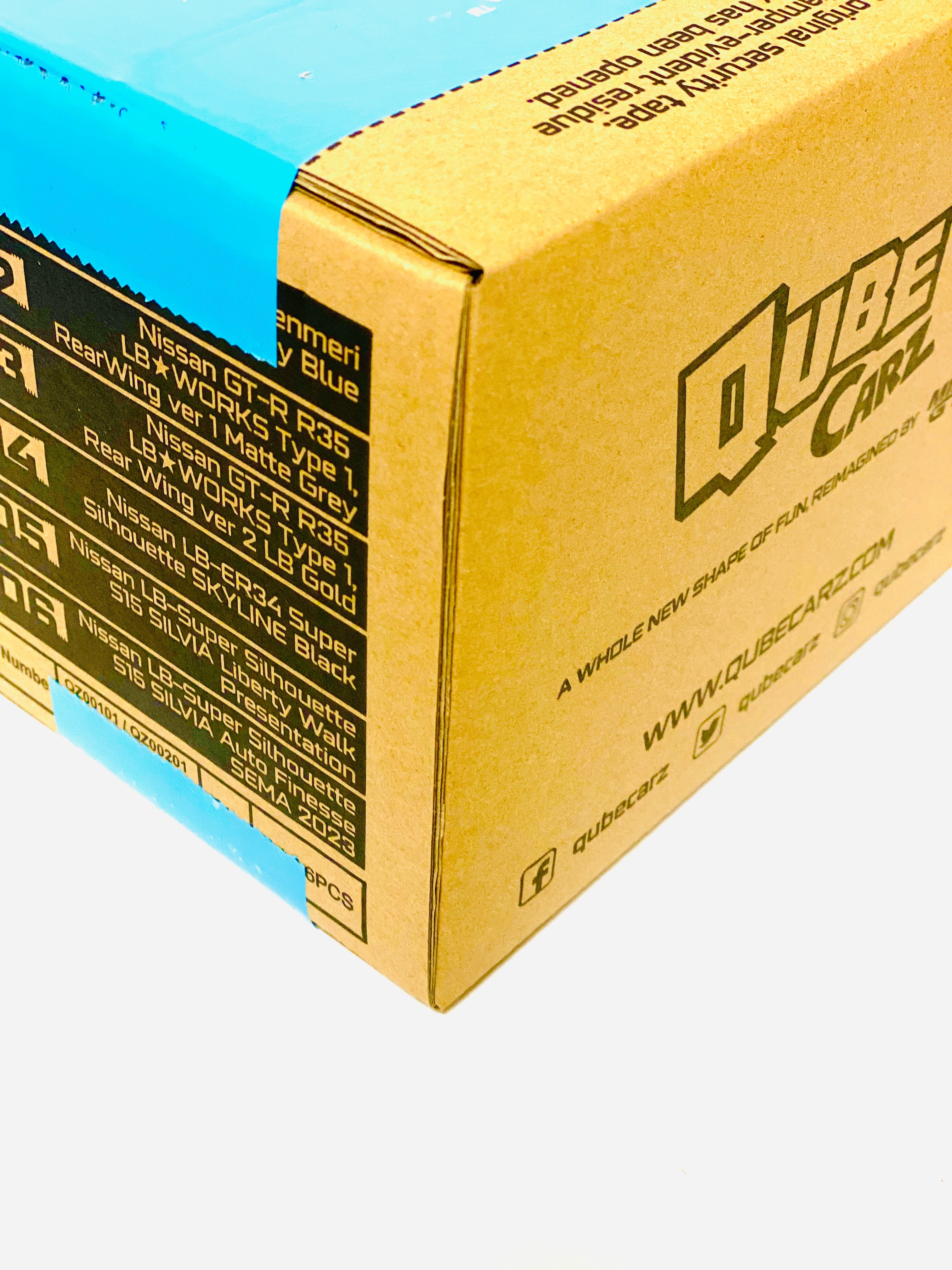 Mini GT QubeCarz Series 1 Liberty Walk Assortment Set (6 Cars