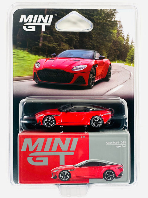 Mini GT Aston Martin DBS Hyper Red #1065