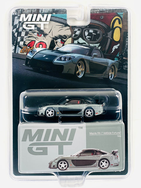 Mini GT Mazda RX-7 VeilSide Fortune Grey #1057