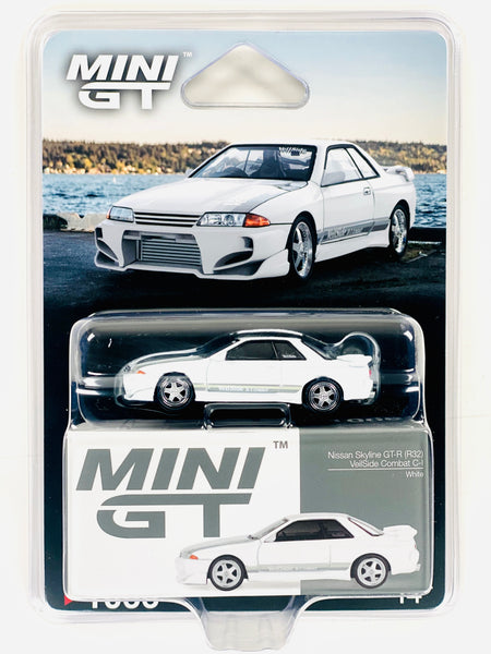Mini GT Nissan Skyline GT-R (R32) VeilSide Combat C-I White #1066