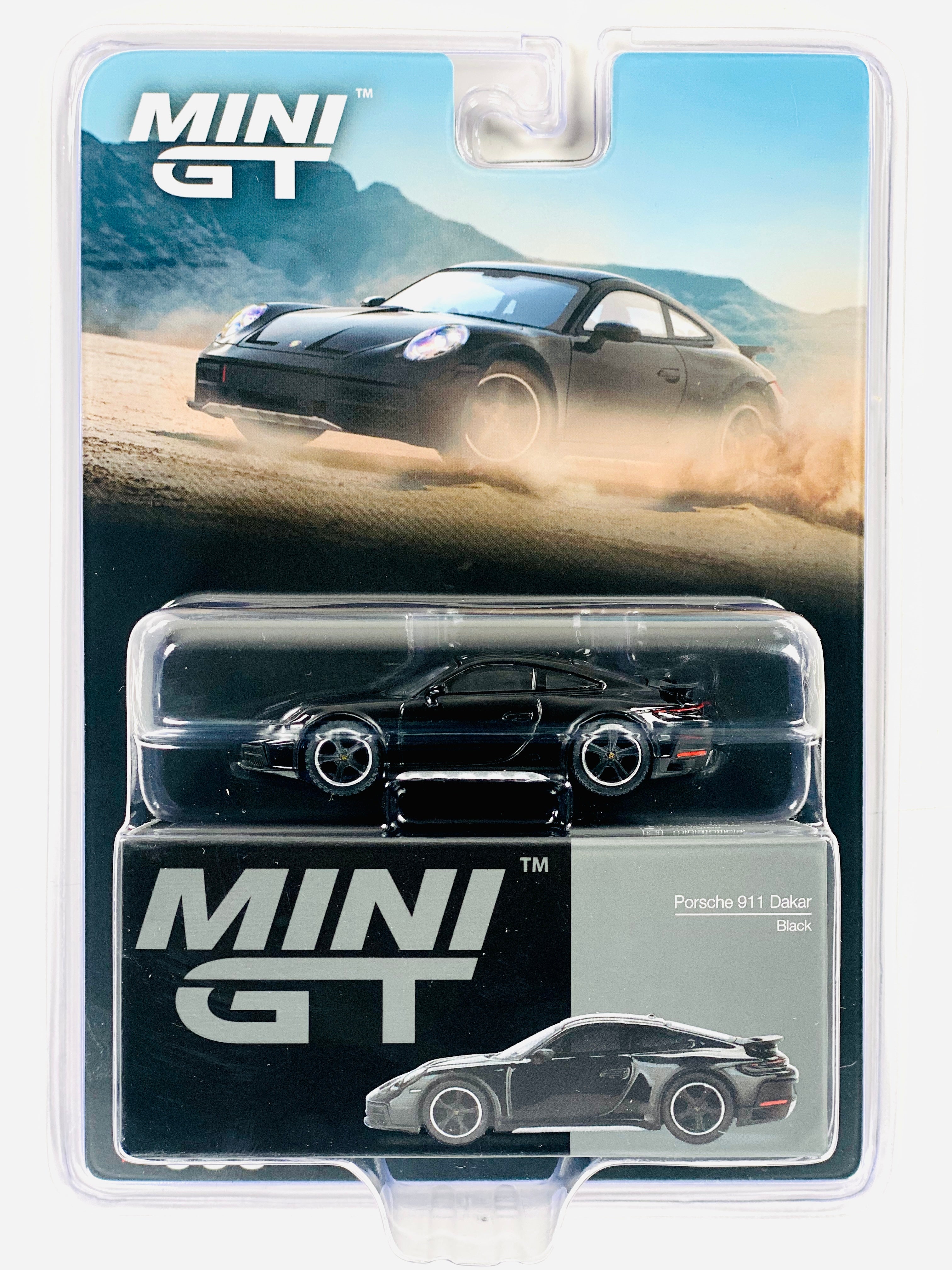 Mini GT Porsche 911 Dakar Black #958 – Jcardiecast