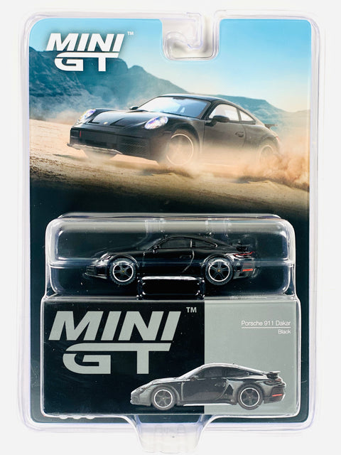 Mini GT Porsche 911 Dakar Black #958