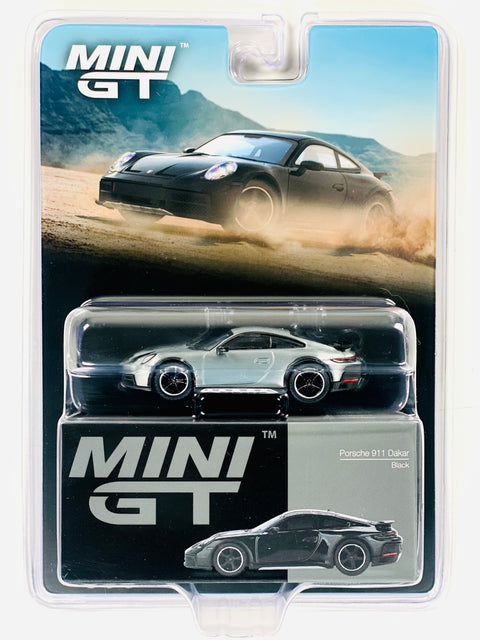 Mini GT Porsche 911 Dakar Black #958 Chase