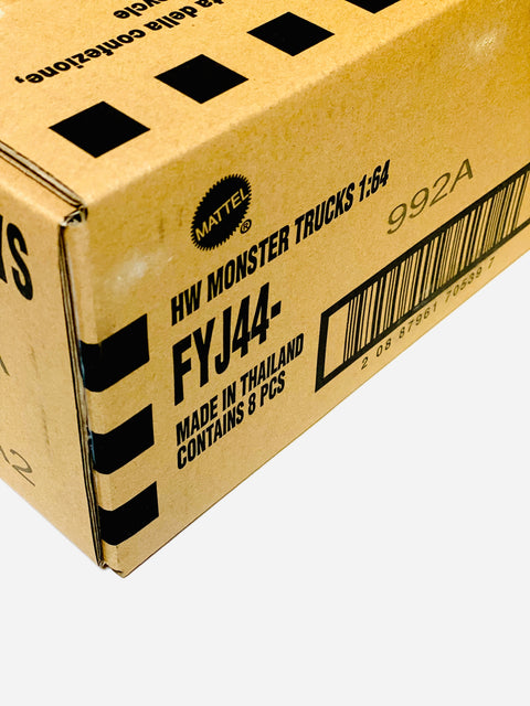 Hot Wheels 2026 Monster Truck & Car Factory Sealed Case A (8 Cars)