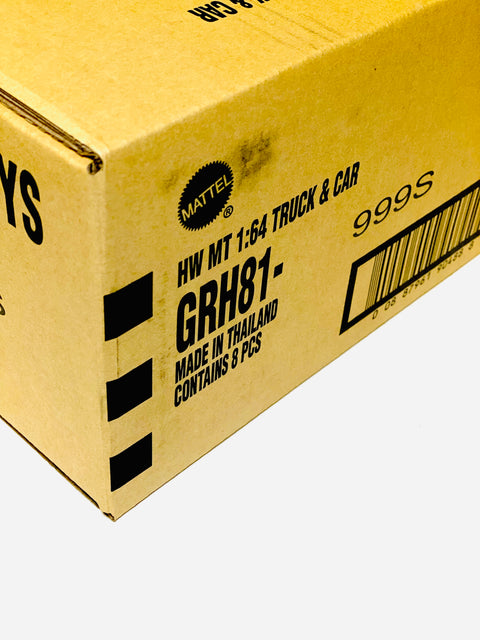 Hot Wheels 2025 Monster Truck & Car 2-Pack Factory Sealed Case S (8 Cars)