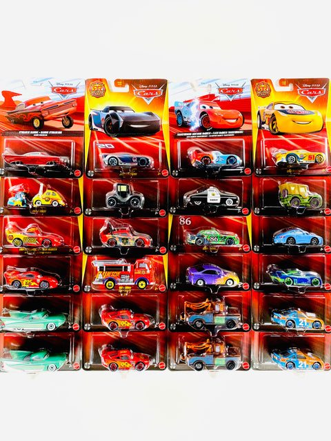 Hot Wheels 2026 Character Cars Disney Pixar Cars Case A (24 Cars)