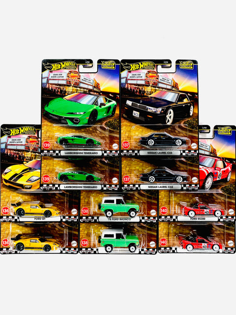 Hot Wheels 2025 Boulevard Factory Sealed Case E (10 Cars)