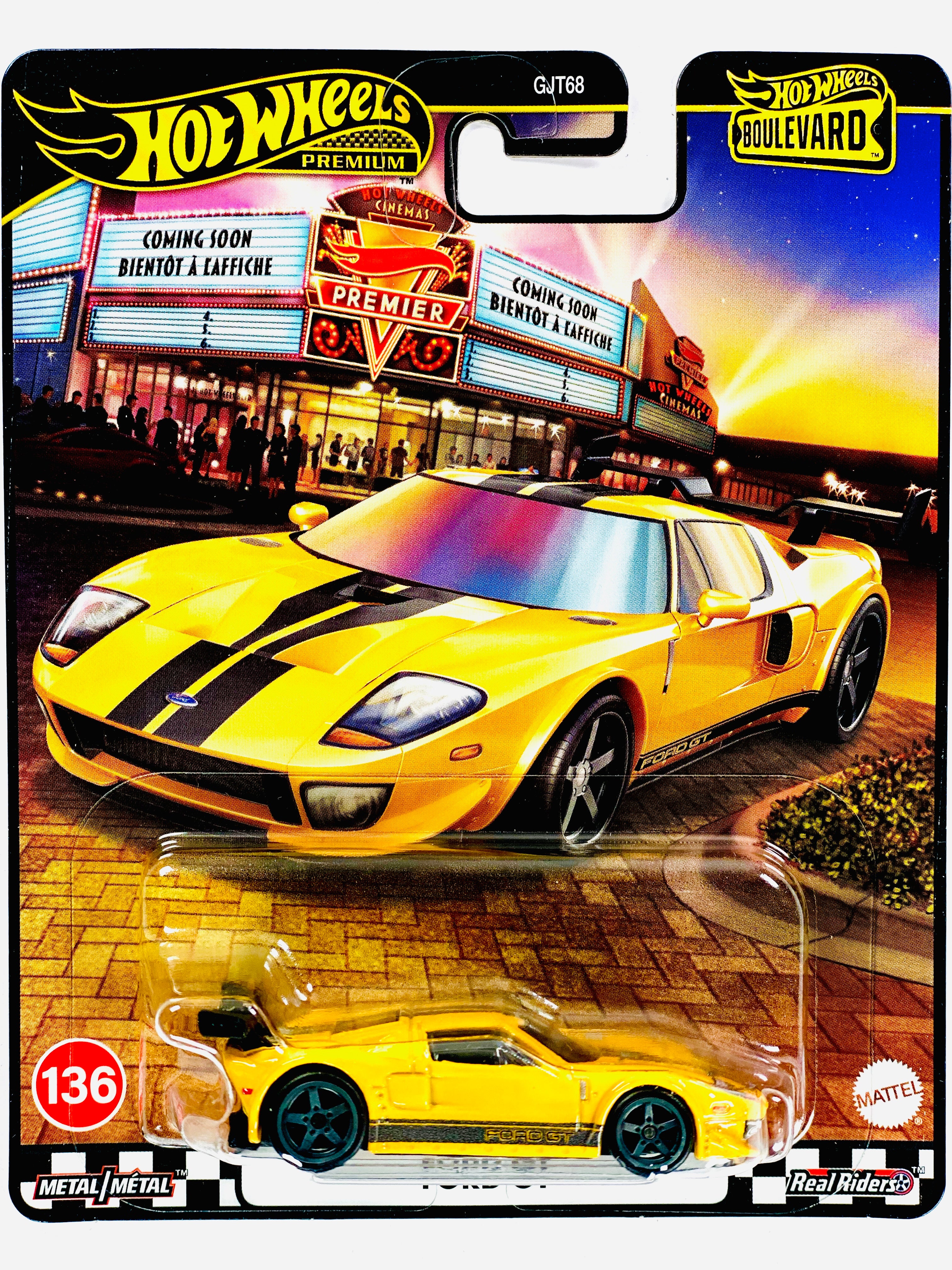 Hot Wheels 2025 Boulevard Ford GT #136 – Jcardiecast