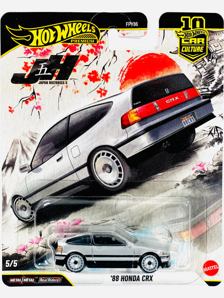 Hot Wheels 2026 Japan Historics 5 '88 Honda CRX – Jcardiecast