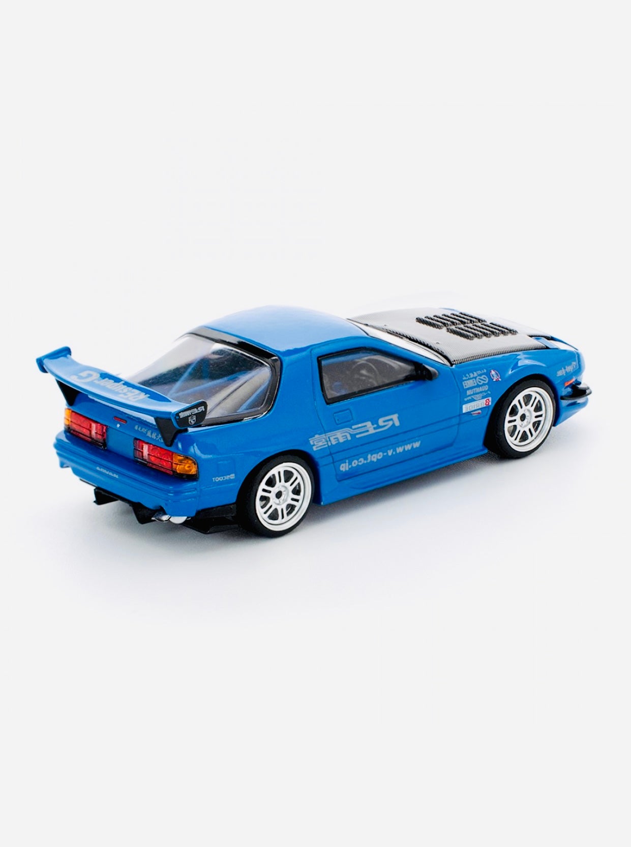 Pop Race Factory Sealed RX7 (FC3S) Re-Amemiya Blue #290 – Jcardiecast