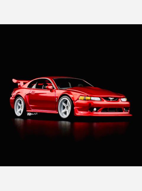 Hot Wheels 2025 RLC Exclusive 2000 Ford Mustang SVT Cobra R - Damaged Card/Blister