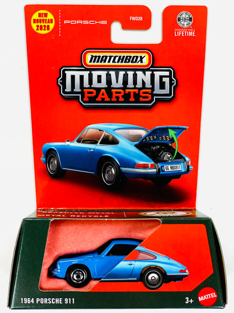 Matchbox 2026 Moving Parts Case J 1964 Porsche 911