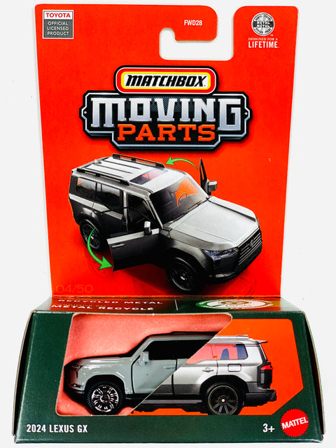 Matchbox 2026 Moving Parts Case J 2024 Lexus GX
