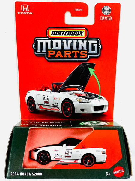 Matchbox 2026 Moving Parts Case J 2004 Honda S2000 – Jcardiecast
