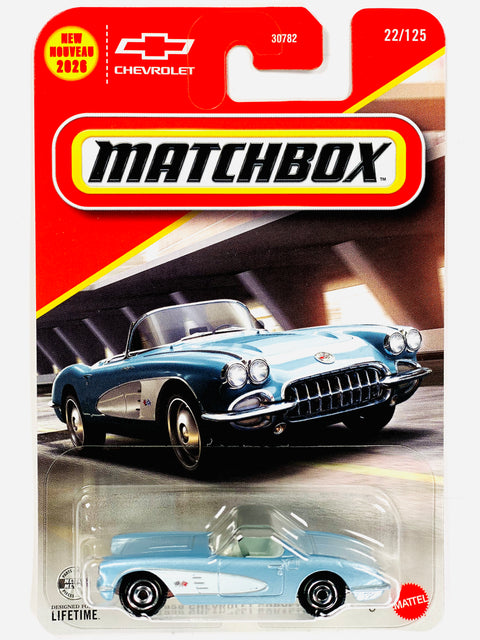 Matchbox 2026 Basic Case B 1958 Chevrolet Corvette