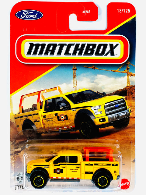 Matchbox 2026 Basic Case B 2015 Ford F150 Contractor Truck
