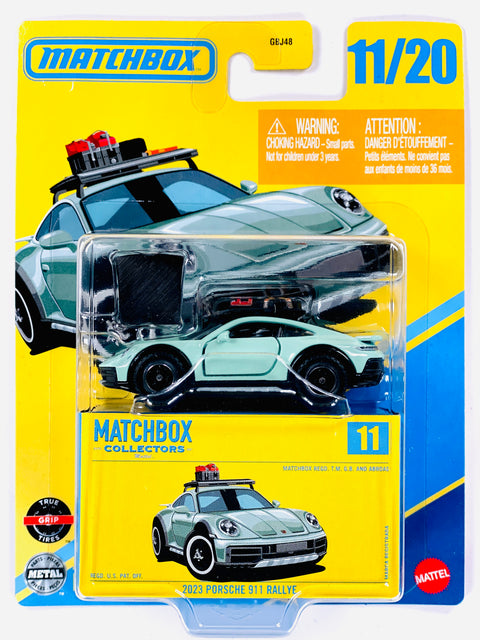 Matchbox 2025 Collectors Series Case D 2023 Porsche 911 Rallye