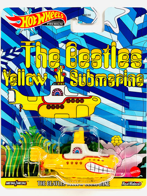 Hot Wheels 2022 Retro Entertainment The Beatles Yellow Submarine - Damaged Blister