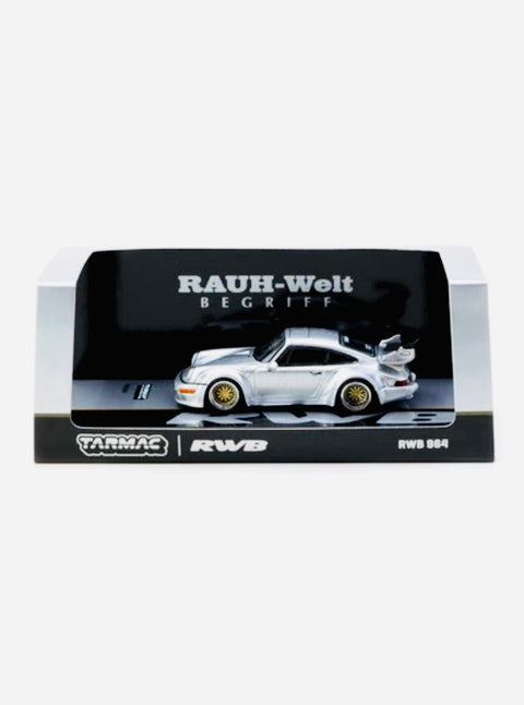 Tarmac Works Hobby 64 Factory Sealed RWB 964 Silver